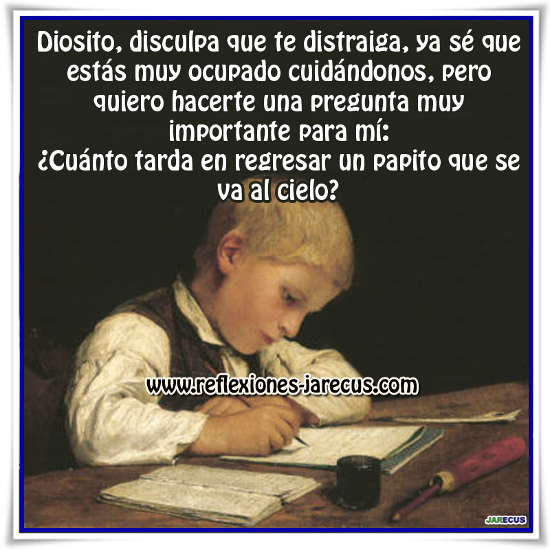 Conmovedora carta para Dios de un niño