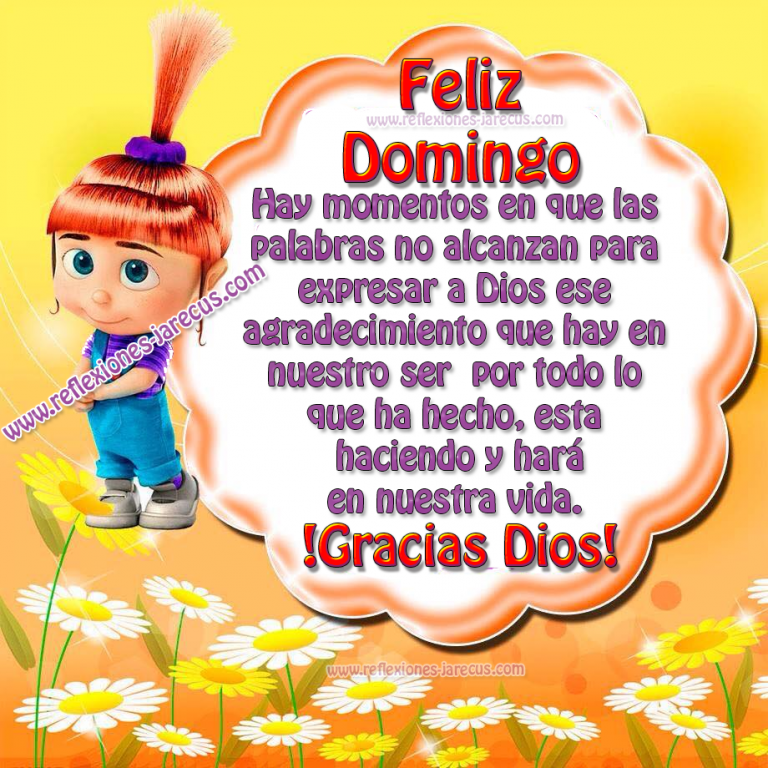 Feliz Domingo, gracias Dios - Imàgenes con frases de feliz domingo