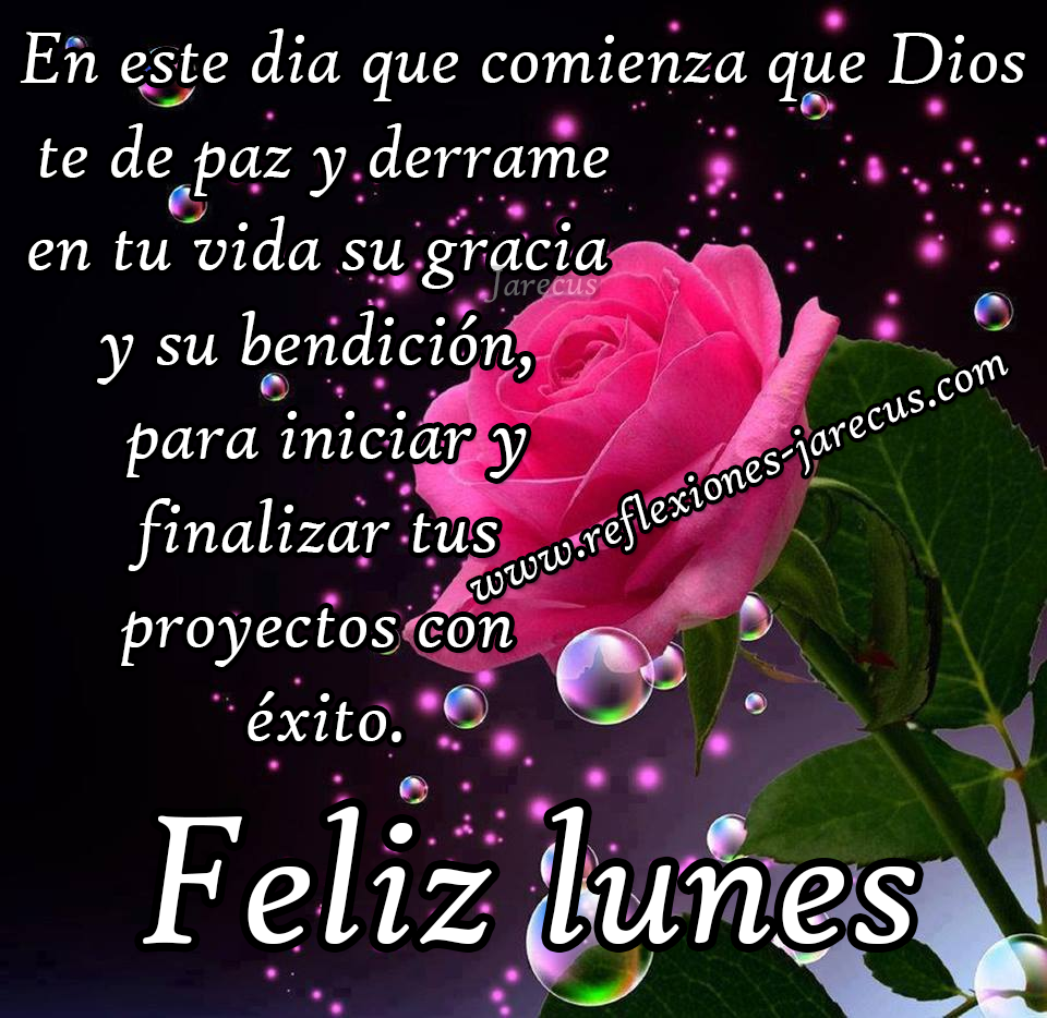 Que Dios te de paz en este día, Feliz Lunes - Frases en imágenes