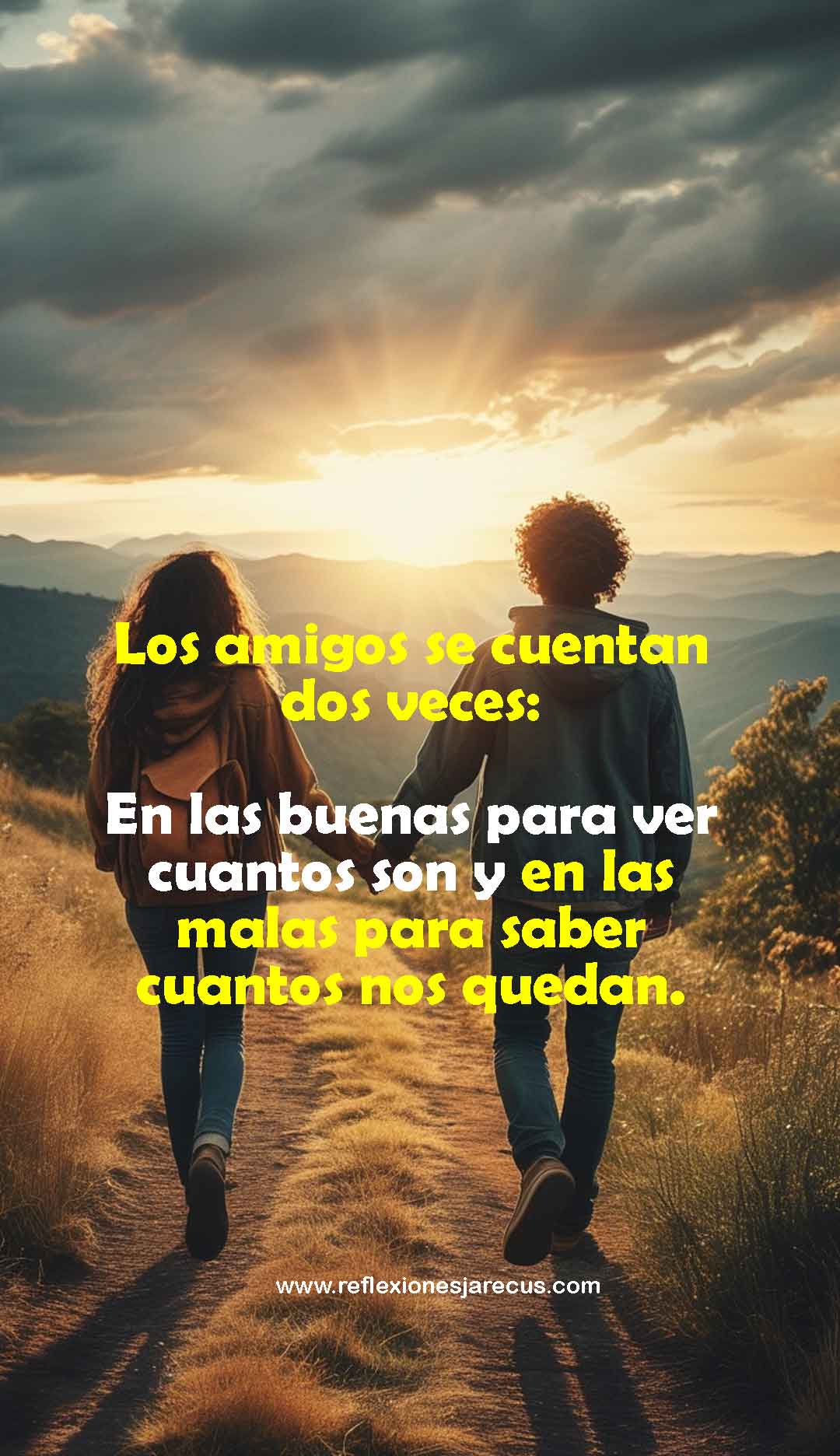 Imagen contrastante de amigos en momentos de alegría y dificultad, simbolizando la verdadera amistad.