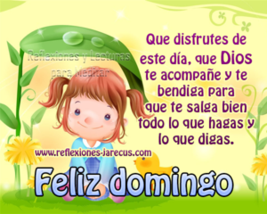 Feliz Domingo, que disfrutes de este día - Imágenes con frases positivas