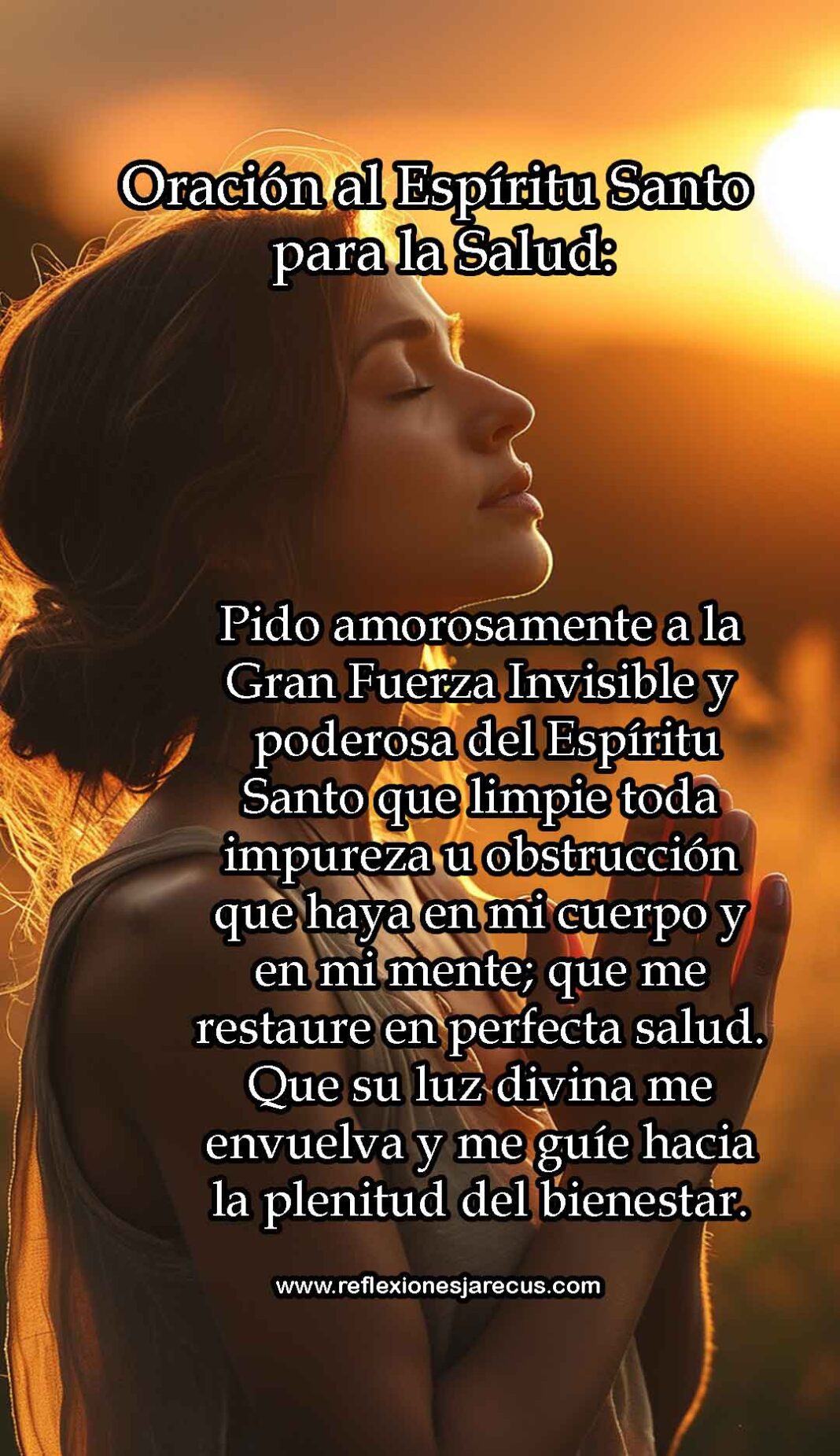 Oración al Espíritu Santo para la Salud