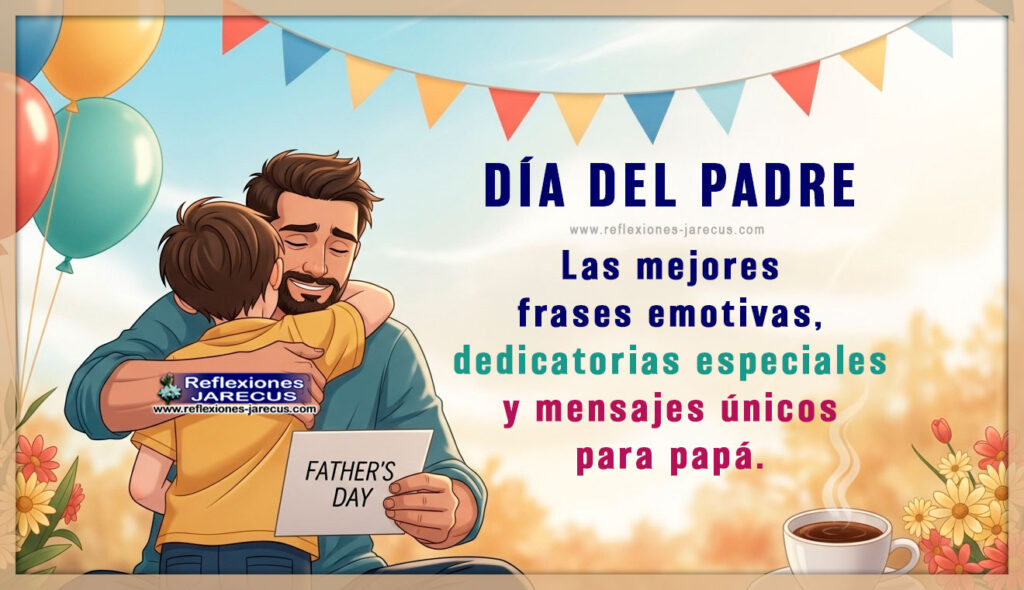 Frases y mensajes emotivos para el Día del Padre 2026