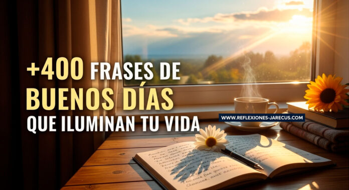 +400 Frases de Buenos Días Bonitas y Motivadoras